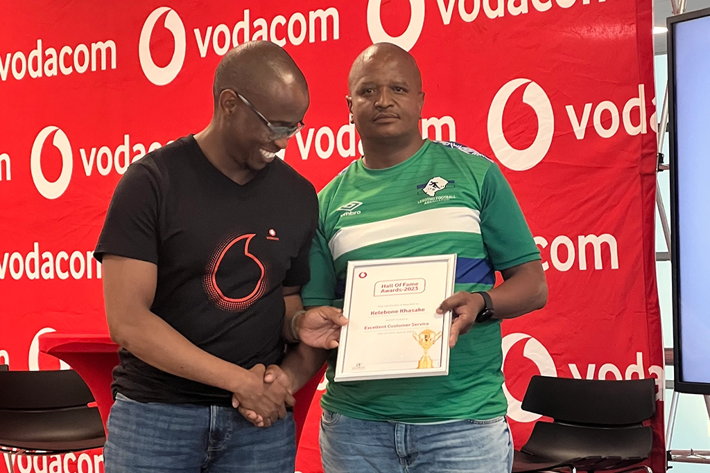 Kelebone Khasake – Excellent Customer Service Award