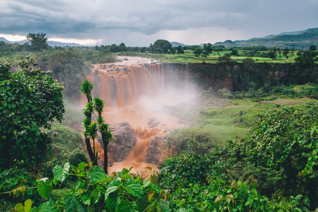 Nacimento del Nilo Azul. Etiopia